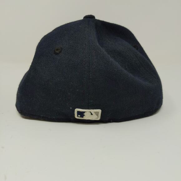 New Era 59Fifty MLB Official On-Field Cap New York Yankees Fitted SZ 6 1/2 Black - Picture 7 of 10